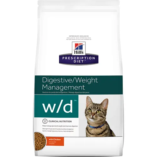 PD Feline W/D-цукр. діабет, запобіг. ожиріння, коліти, запори-1,5кг
