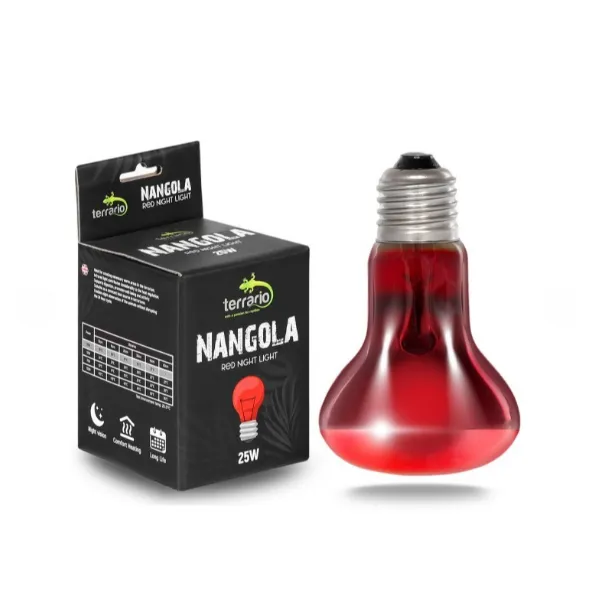 Інфрачервона нагрівальна лампа Terrario Nangola Red Night Light TR-NANGOLA-25W