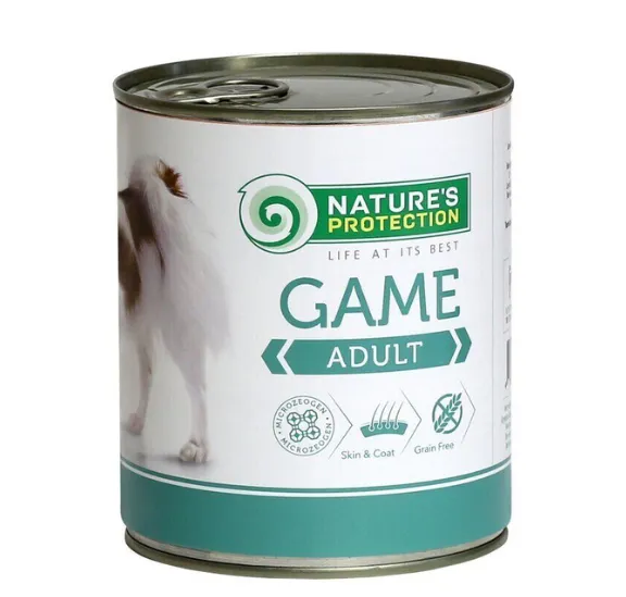 45094 Конс. корм для собак NP Adult Game (дичина) 800г