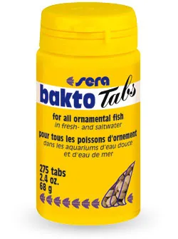 Sera bakto Tabs Nature-корм д/лік.бактер.захв.внутр.орг.275 таб 100мл (68г)
