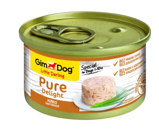 Консерва для собак GimDog Pure Delight курка 150г