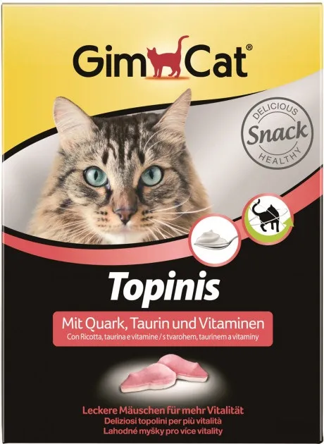 GimCat Топініс творог рожеві 406954/419053/409757 (180шт.)