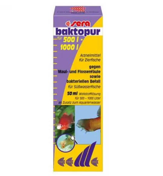 Sera baktopur бак. інф. (плавникова гниль) на 1000л - 50мл 02550