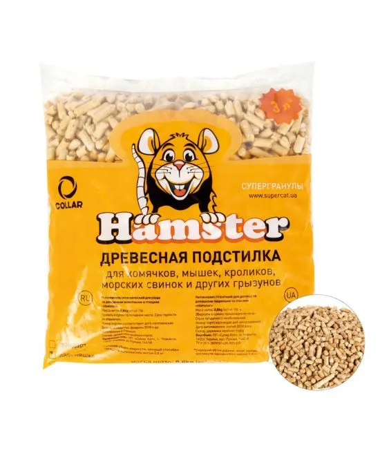 Наповнювач Супергранули Hamster Смаколик, 800 г