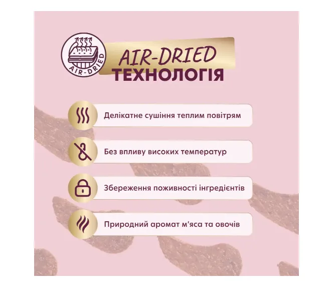 Delickcios Сушені снеки для собак ягня, батат, журавлина 80г