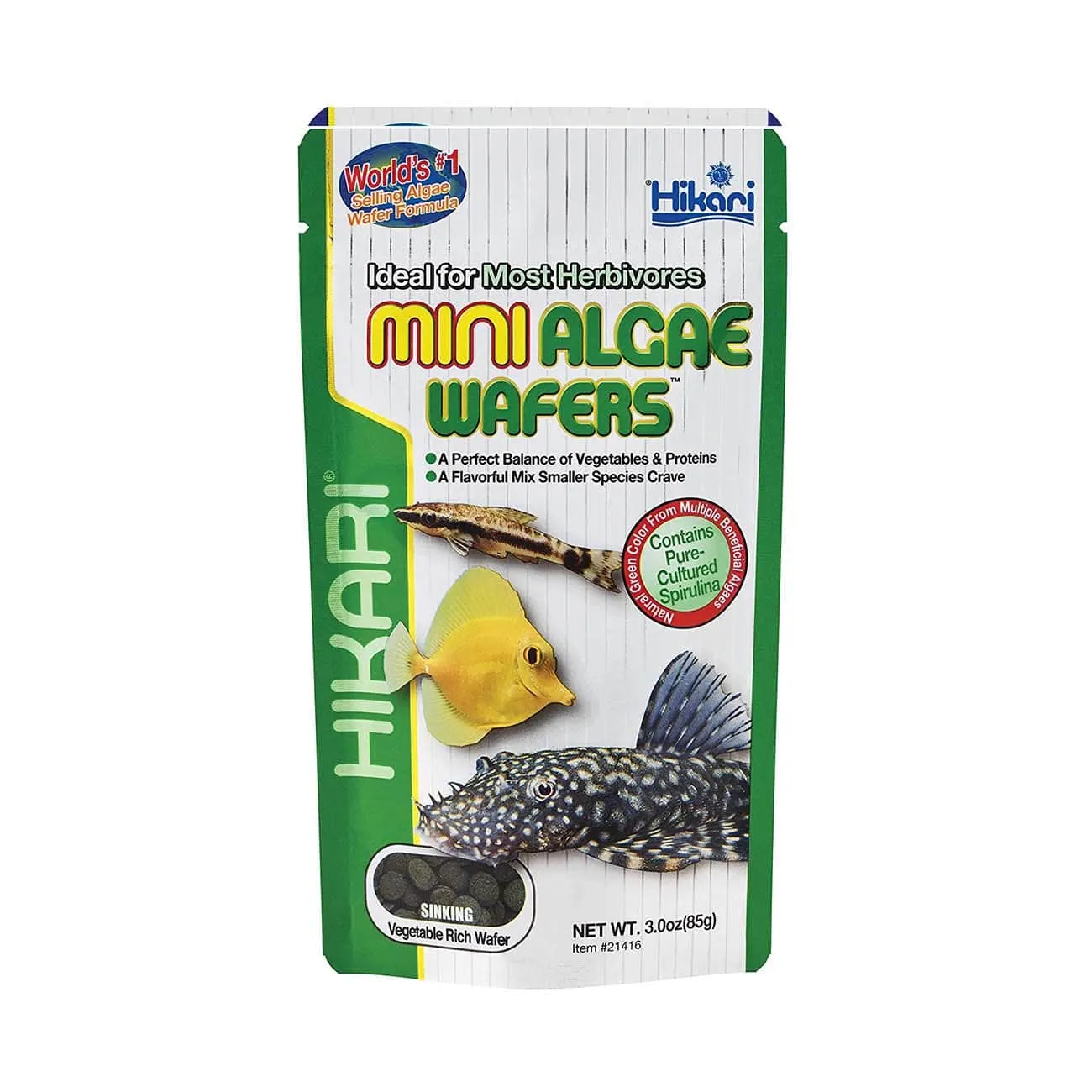 Hikari Tropical Mini Algae Wafers 85g 21416