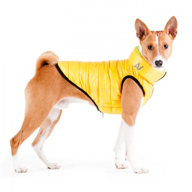 CoLLaR Airy Vest Курточка двоcтороння (салатово-жовта), XS25