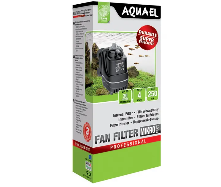 Фільтр AQUAEL FAN Mikro plus 4W 250L/H 3069