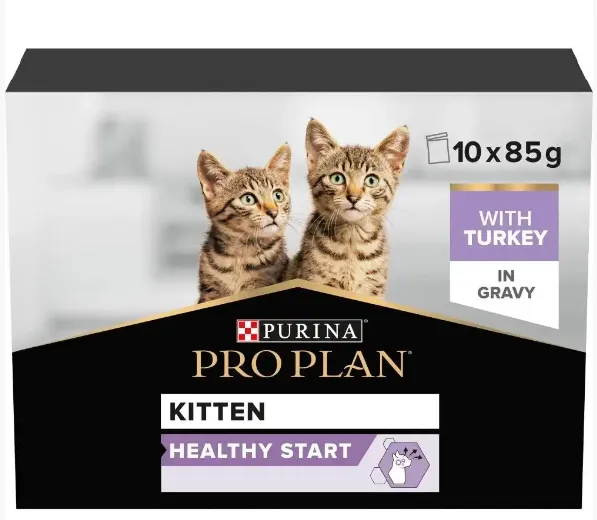 ProPlan Kitten Мультипак індичка 10шт*85г