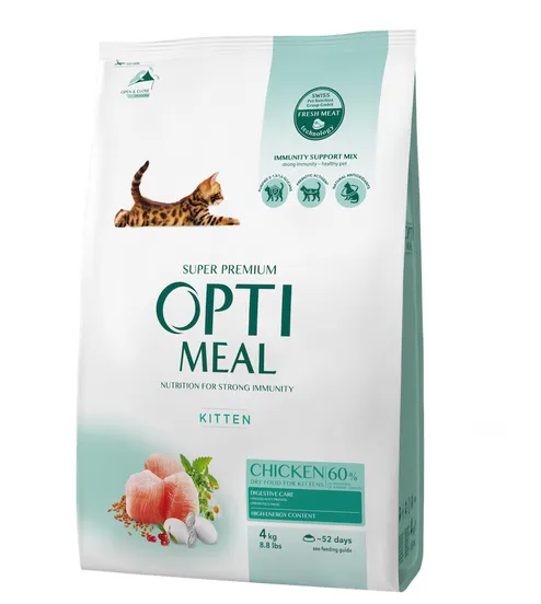 Optimeal для кошенят курка 1кг