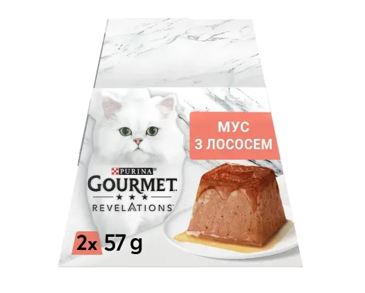 Gourmet Revelations 2х57г мус лосось
