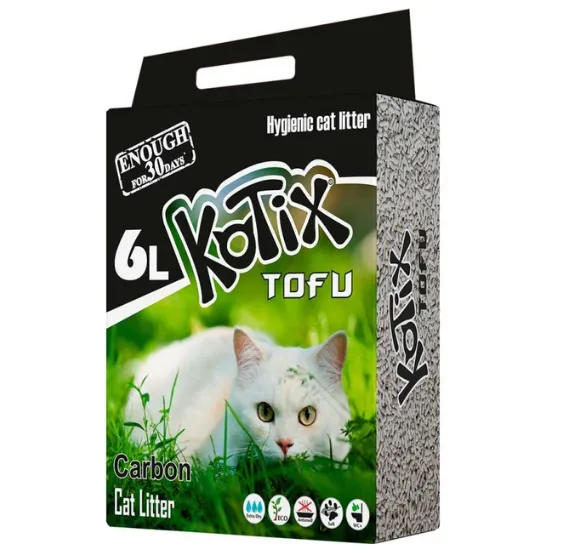 Наповнювач KOTIX TOFU Carbon, 6L