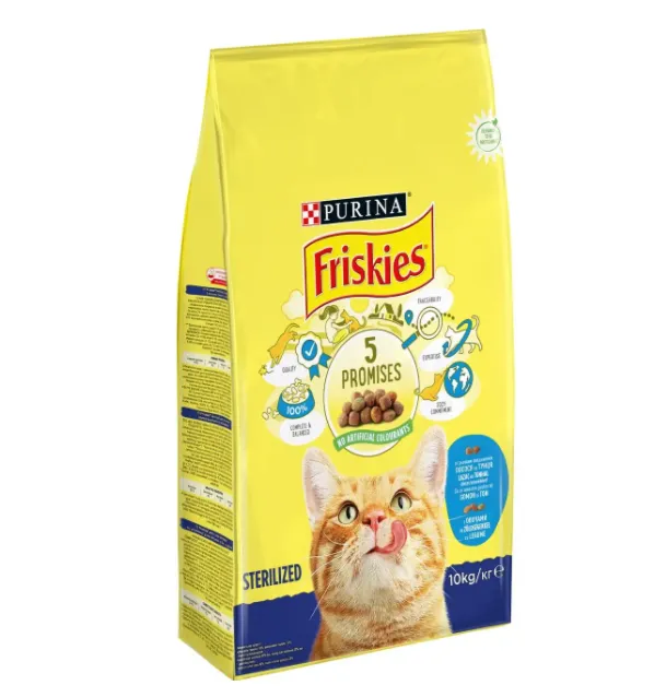 Friskies Стерилiзовані з лососем 1кг