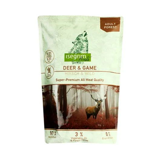 Корм для собак Isegram Roots Super-Premium Deer&Game з олениною 410гр