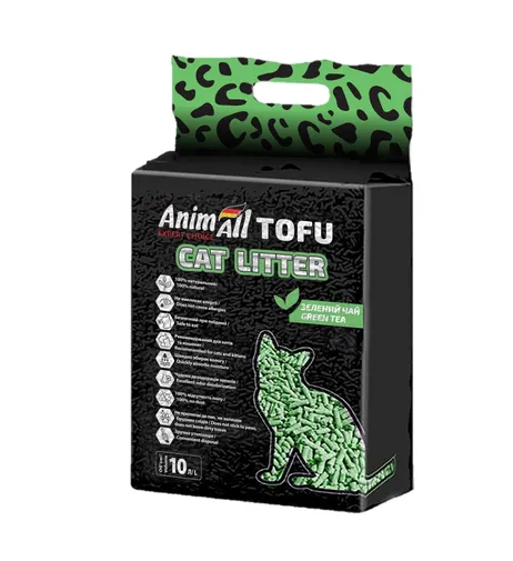 AnimAll Тофу зелений чай 4,66кг\10л