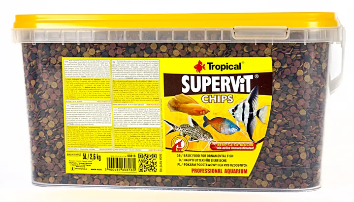 Корм Tropical Supervit Chips, 100 г