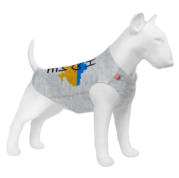 294-0230 Майка для собак WAUDOG Clothes малюнок "Дім", S30, В 54-60см, С 33-38см