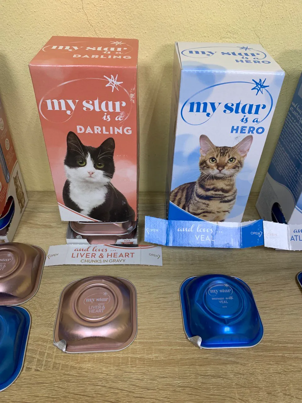 Паштет для котів My Star 85/90г в асорт.