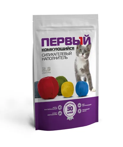 Перший комкуючийся силікагелевий наповнювач, 3,8 см