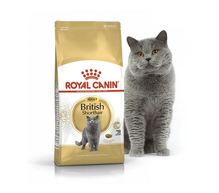 Роял Канин, British Shorthair Adult, для британських короткошерстих кішок, 4кг