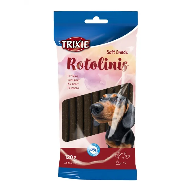 31771 Ласощі для собак Trixie Soft Snack Rotolinis яловичина 120г
