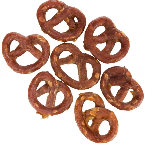 50756/50873 Ласощі для собак Chicken Pretzel Курячий крендель 14см 1кг