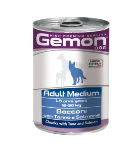 Корм для собак сер. порід GEMON Adult Tuna/Salmon (тунець/лосось) 415г