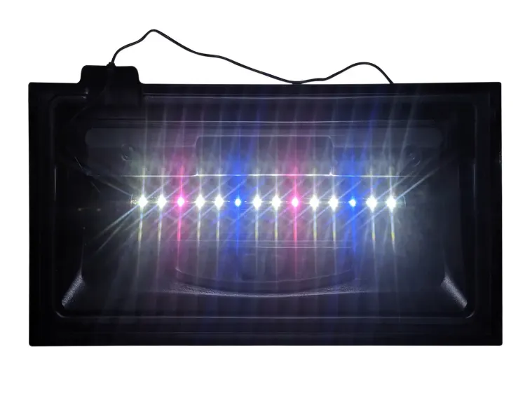 Комплект Акваріум Прямий 60л (скло 4) + кришка LED + піддон 50*30*40см