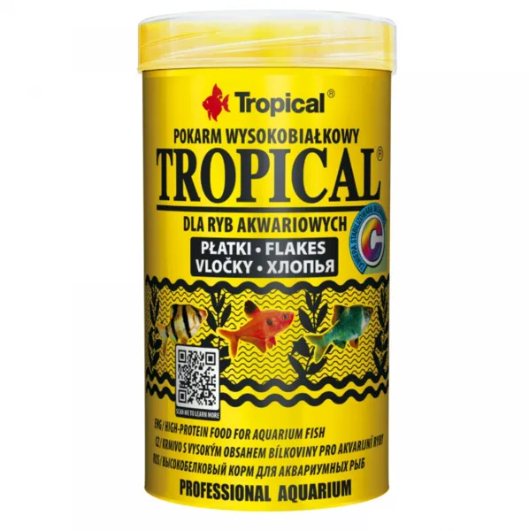 Tropical 100ml 20g корм з високим вмістом білка (пластівці) 77023