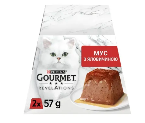 Gourmet Revelations 2х57г мус яловичина