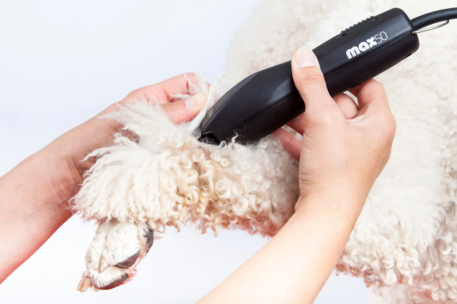 Машинка для стрижки тварин MOSER max50 black 100-240v animal version