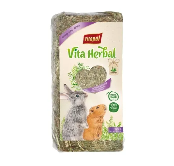 Vitapol Vita Herbal Сіно для гризунів з календулою 800г 4403