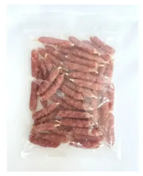 Ковбаски з качки з сиром lupipets 7см S38-500 1кг