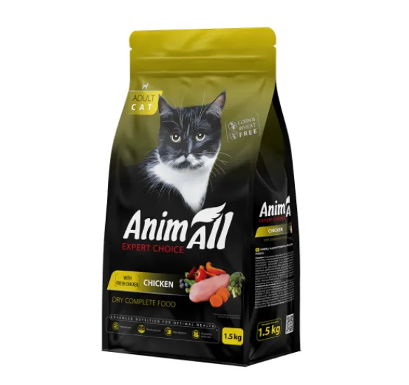 Сухий корм AnimAll для котів з куркою 1.5кг