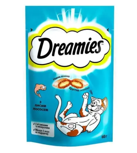 Dreamies (Дріміс) з лососем 60г