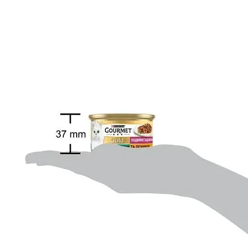 Gourmet Gold жб 85г Підлива, Кролик з печінкою 