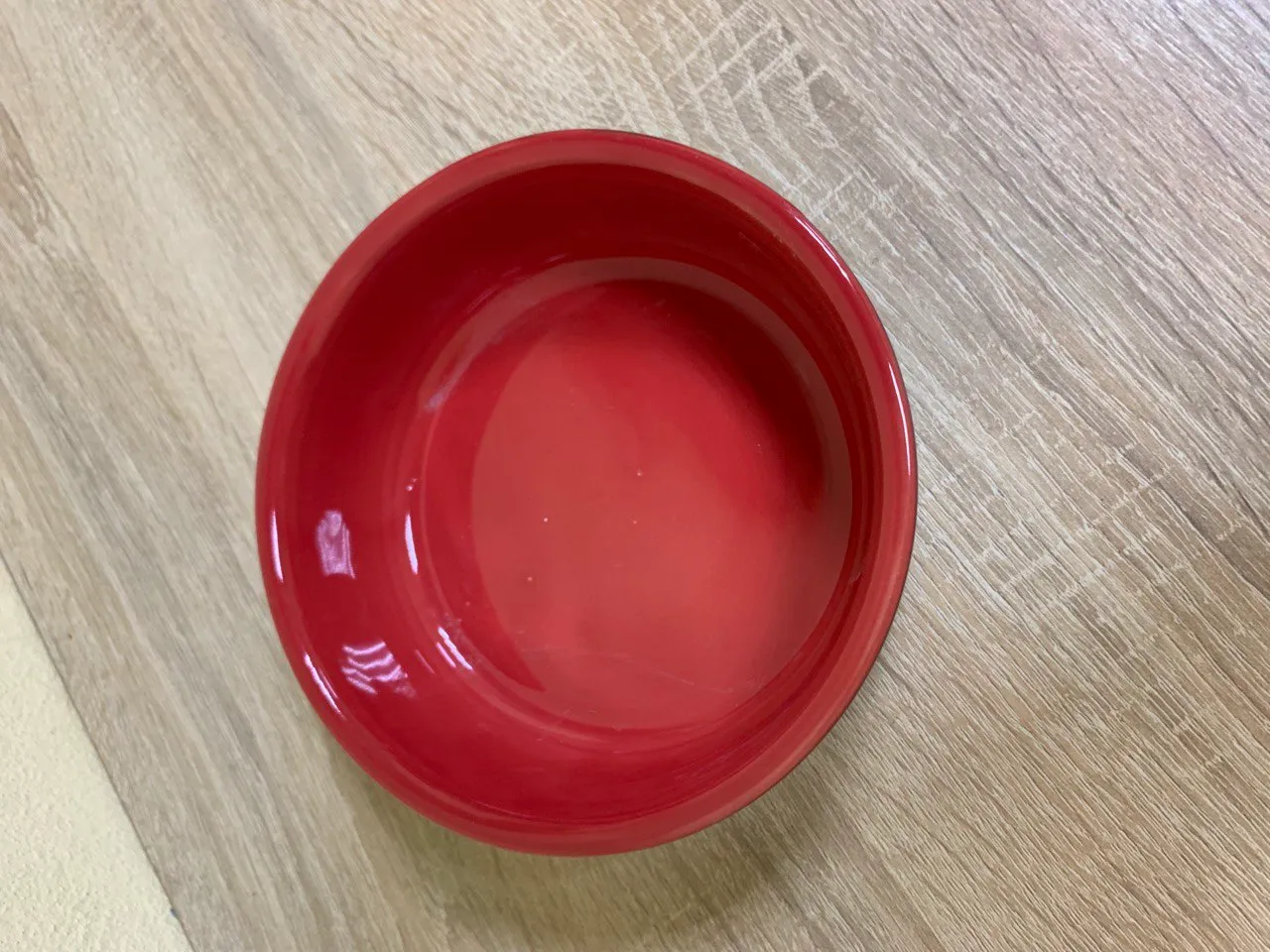 Н 73387 Миска керам. д/кота CAT чорно-червона 13,5*5см