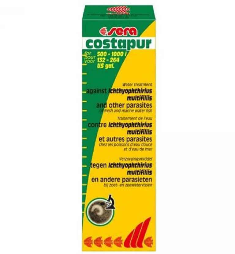 Sera costapur боротьба зі шк. паразитами у прісн. та мор. риб на 1000л - 50мл 02130