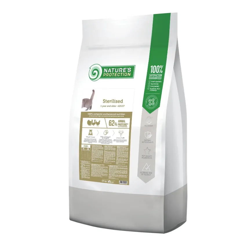 Корм для котів Nature's Protection Sterilised 1кг
