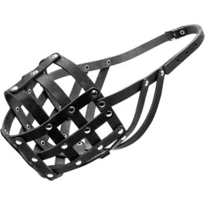 Намордник м'який "CoLLaR" №5 (кавказ. вівчарка, моск. сторож.) чорний