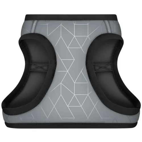 2928 Шлея м'яка WAUDOG Clothes з QR паспортом, світловідбивна XS3, В32-35, С22-24см