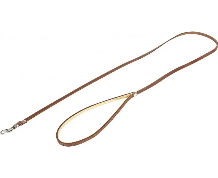 CoLLaR повідець одинарний непрошитий (коричневий), W 8 мм, L 122 см