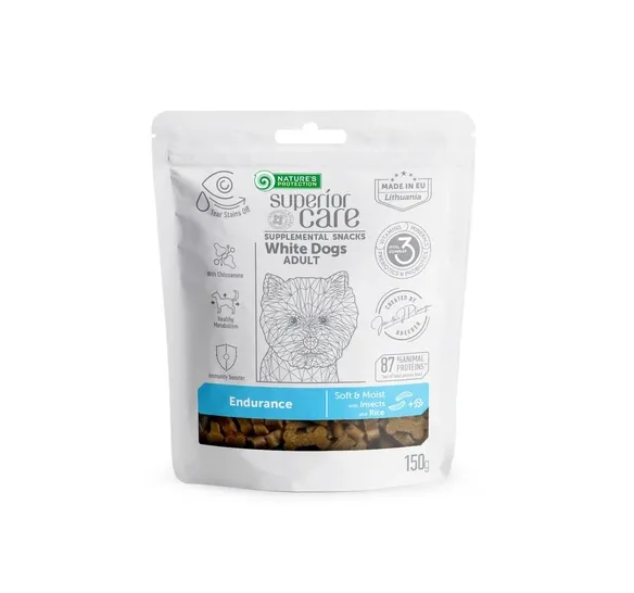 47653 NP SC Endurance White Dogs Insects & Rice для собак з білою шерстю, комахи та рис 150г