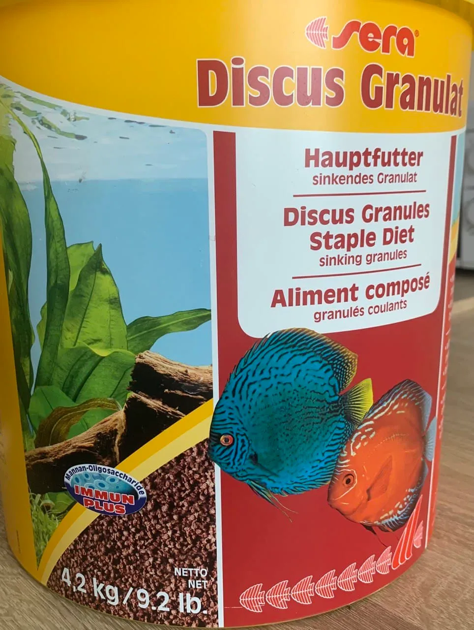 Корм Sera Discus Granulat, 0,1кг