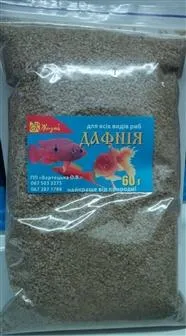 Зернятко для риб 60 гр Дафнія економ пакет