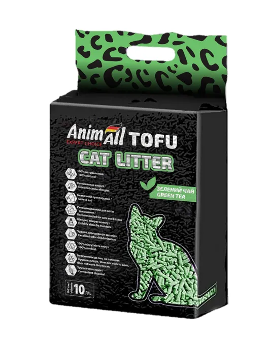 AnimAll Тофу зелений чай 4,66кг\10л