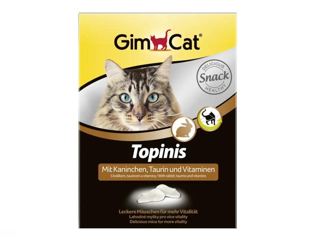GimCat Топініс кролик коричн. 406954 (180шт.)