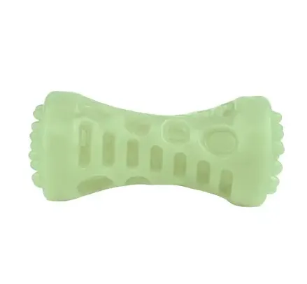 YT96384 Іграшка світлонакопичувальна для собак Bronzedog Chew Bone 5*13см