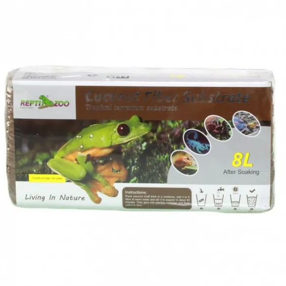 Підкладка з кокосового волокна Repti-Zoo Coconut Fiber Substrate 8л SB650