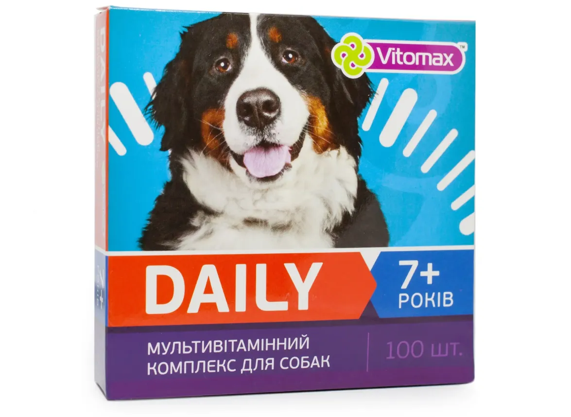 Вітаміни "Daily" для собак старшого віку 100шт. (100г) 201685
